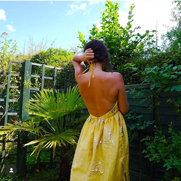 ZARA LIMITED EDITION Gold Embroidered Dress - Picture 4 of 10